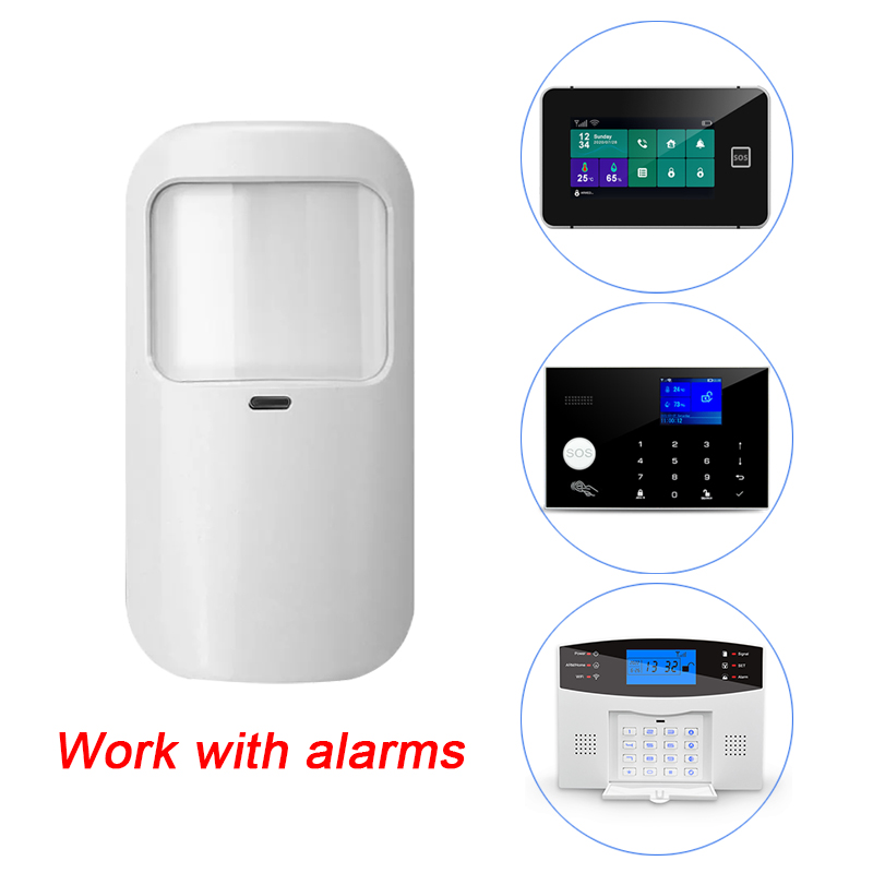 Sim Gsm Alarm - Capteur infrarouge sans fil 433MHz, détecteur