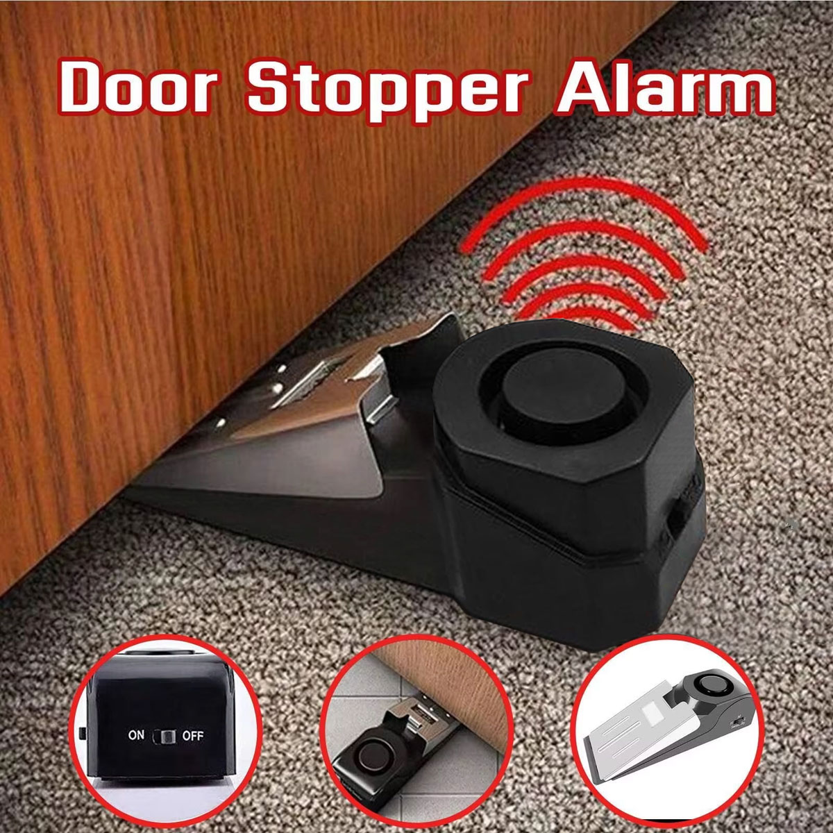 Sim Gsm Alarm - Système d'alarme sans fil pour porte