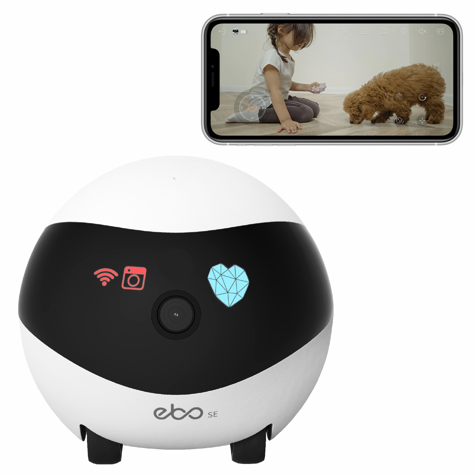 EBO SE – robot pour maison int - Home Security Robots avis et prix