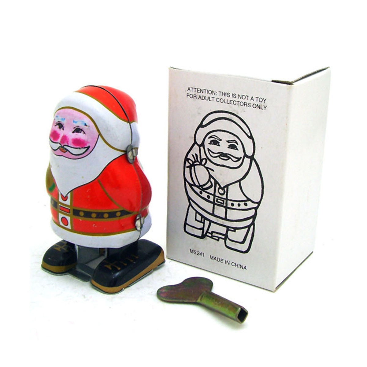 Décoration en fer de Père Noël - Home Security Robots avis et prix