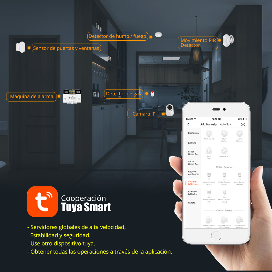 Fuers Tuya Kit de système d'al - Home Security Front Door Camera avis et prix