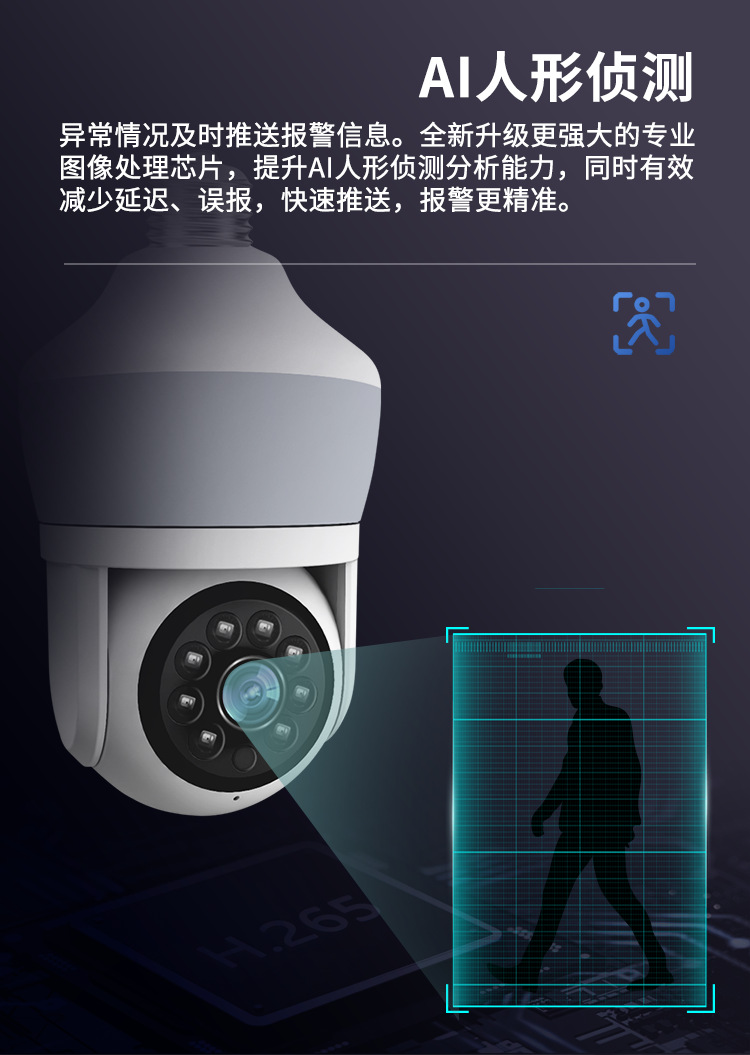 Caméra dôme IP PTZ sans fil E2 - Home Security Flood Lights avis et prix