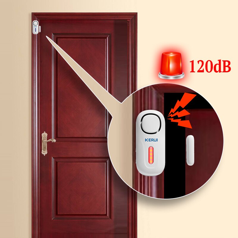 KERUI 120DB sans fil porte/fen - Sim Gsm Alarm avis et prix